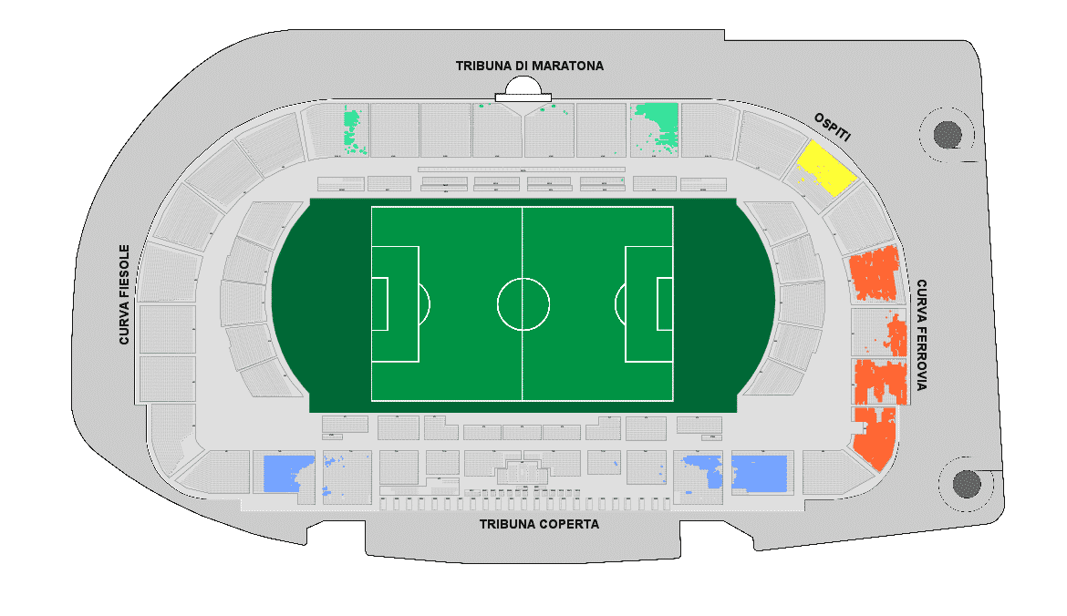 Franchi verso il sold out con la Juve dopo due anni. Problemi di viabilità con un concerto al Mandela