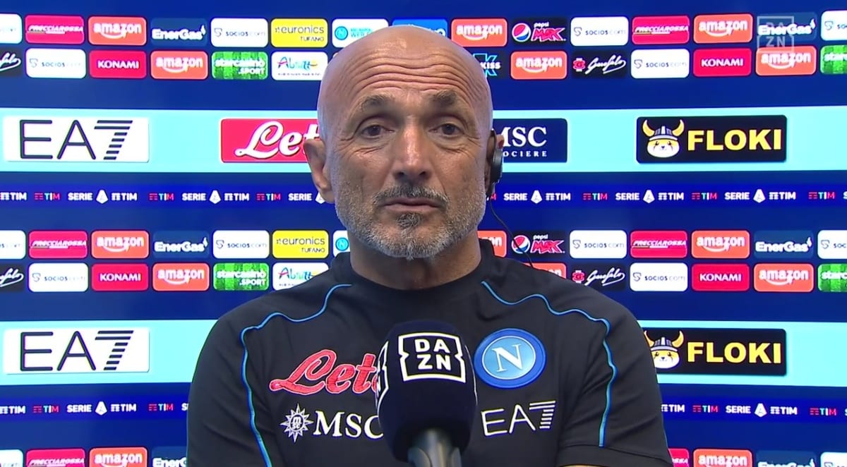 Spalletti: "La Fiorentina poteva arrivare in Champions perchè ha grande rosa ma è distante da noi"