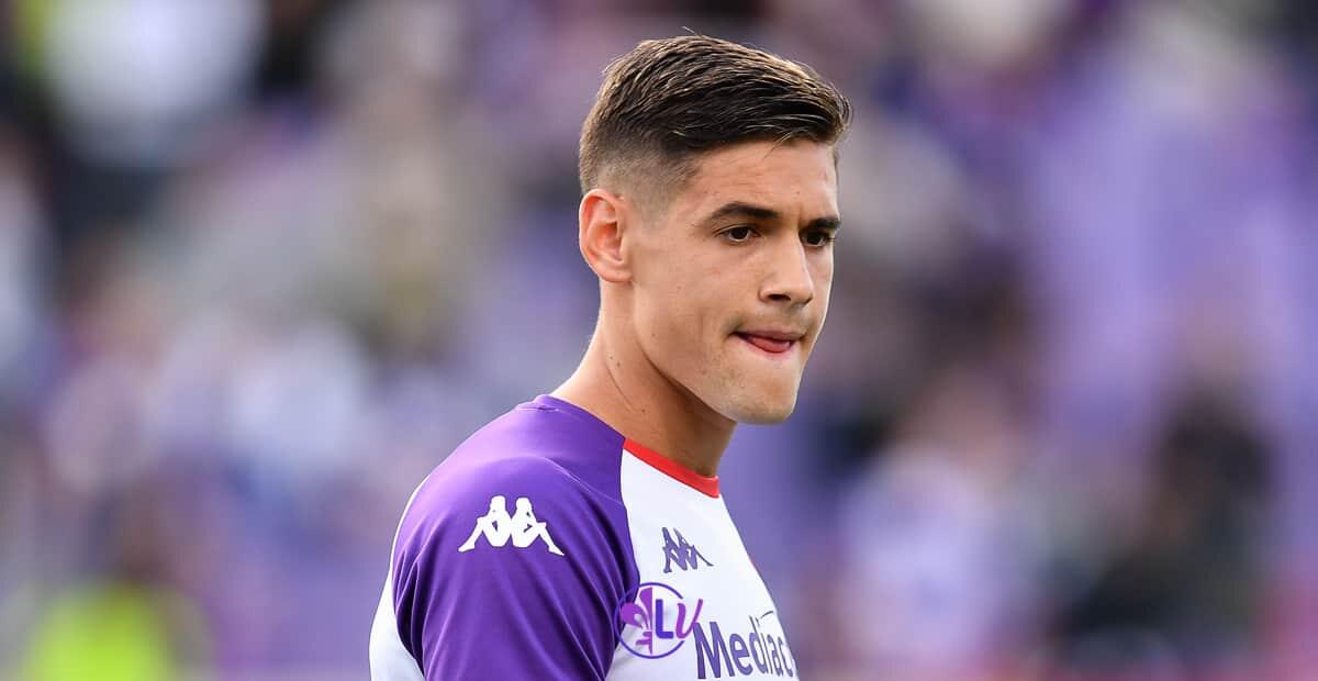 La Nazione, Milenkovic in uscita: Quarta il nuovo titolare con Igor? La Fiorentina ci pensa - Firenze, stadio A.Franchi, 27.04.2021, Fiorentina-Udinese, foto Lisa Guglielmi. Copyright Labaroviola.com