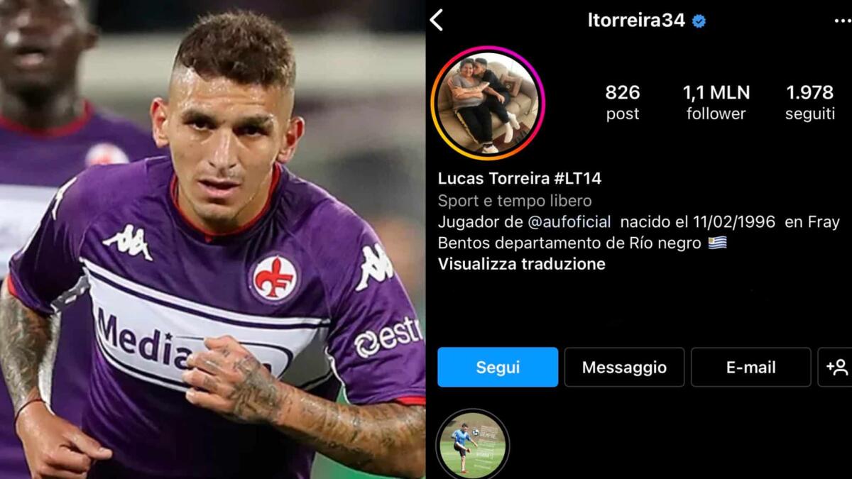 Finita l'avventura di Torreira alla Fiorentina? Il giocatore toglie il club viola dalla biografia Instagram - 