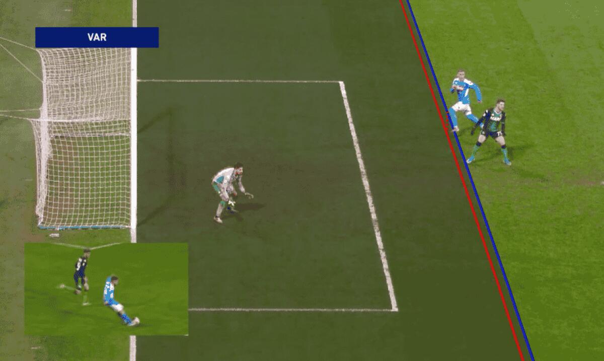 Si lavora al fuorigioco automatico, più di 20 telecamere in 3D e decisione in 20 secondi dal Var - 