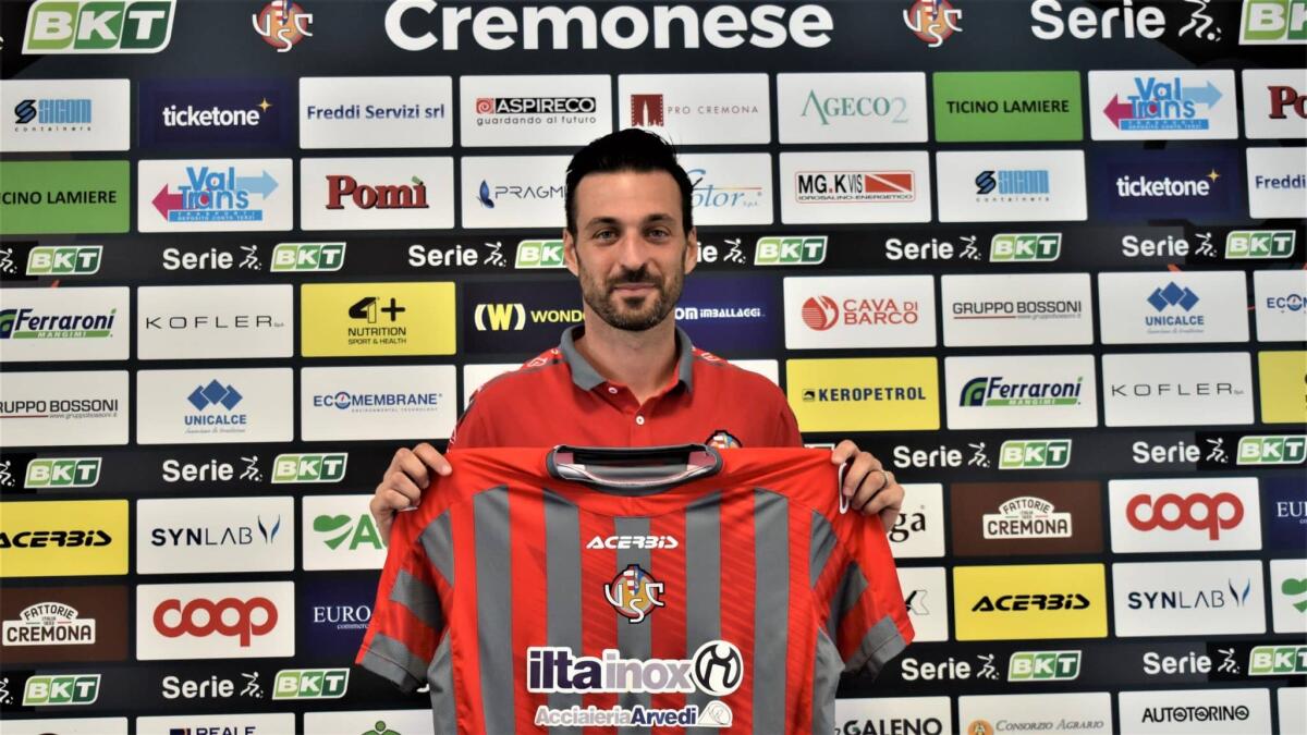 L'ex Di Carmine: "Non vedo l'ora di giocare contro la Fiorentina. È sempre una grande emozione" - Foto: Sito ufficiale Cremonese