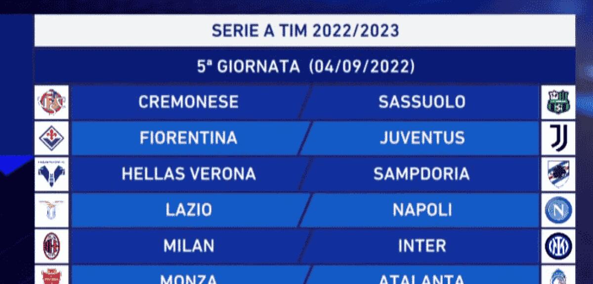Fiorentina-Juventus subito il 4 settembre. Ad agosto la trasferta a Empoli, l'ultima a Sassuolo - 