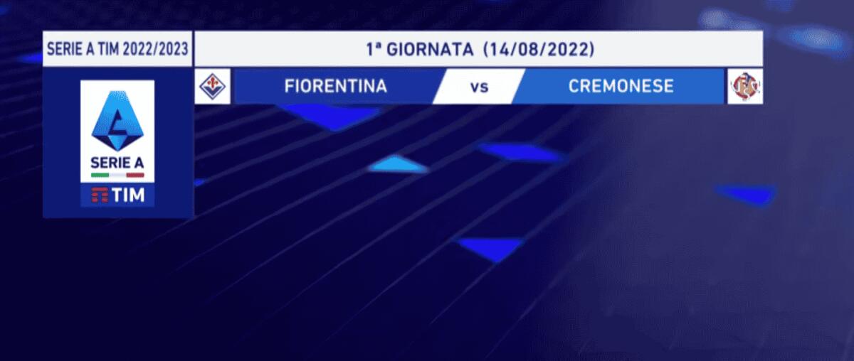 La prima partita sarà Fiorentina-Cremonese. Alla seconda si va Empoli, alla terza il Napoli al Franchi - 