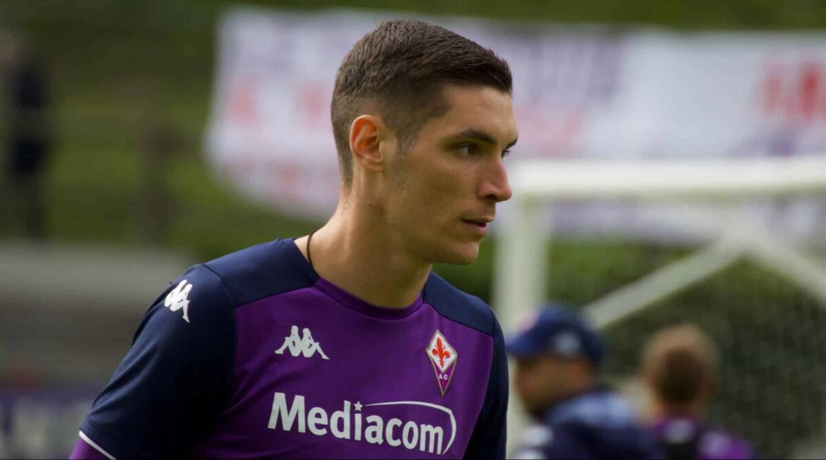 Tuttosport: "Milenkovic ha accettato l'Inter, alla Fiorentina chiesti soldi per il cambio con Pinamonti" - Moena, stadio Benatti, 28.07.2021, allenamento, foto Lisa Grelloni. Copyright Labaroviola.com