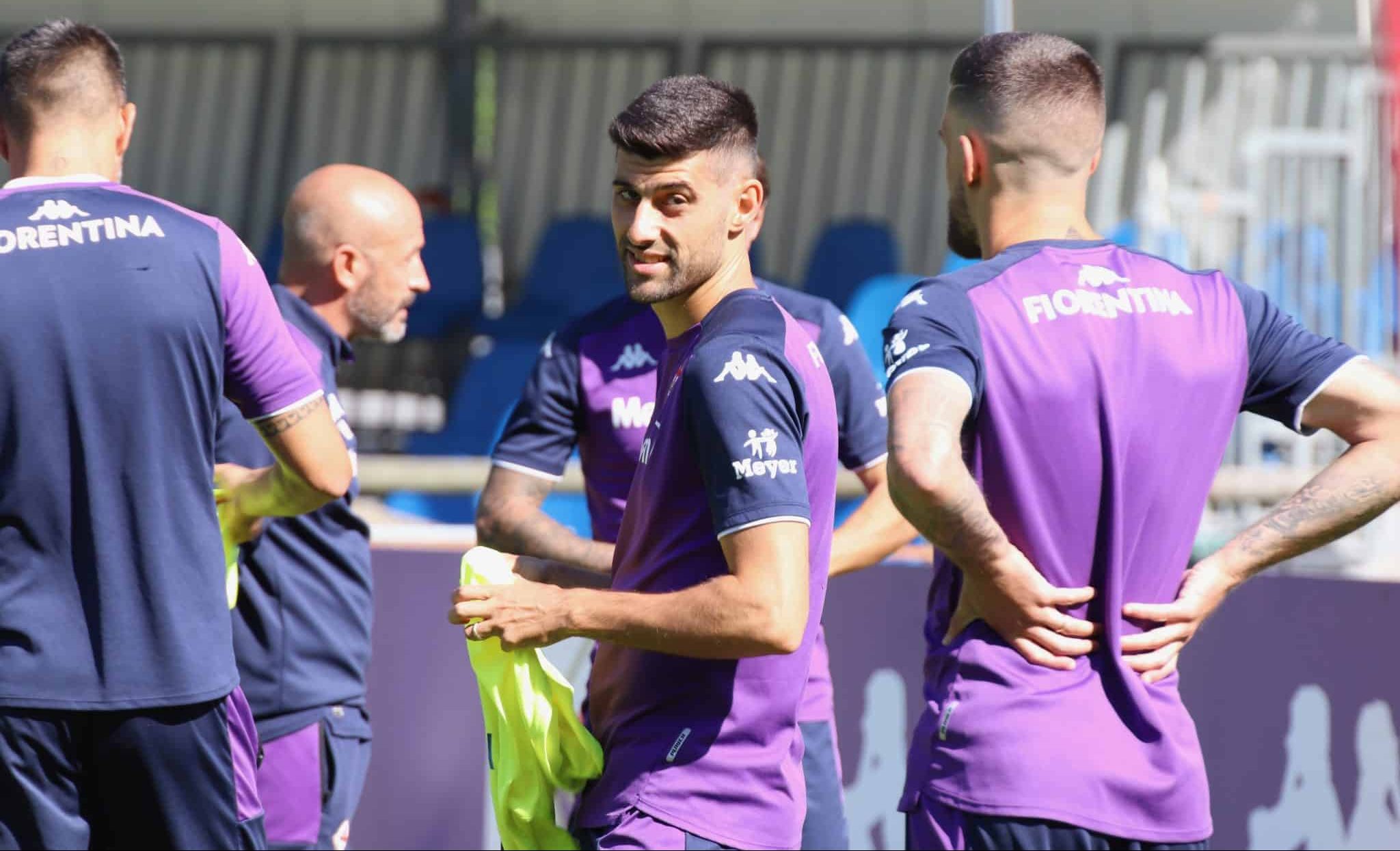 Moena, stadio Benatti, 30.07.2021, amichevole Fiorentina, foto Lisa Grelloni. Copyright Labaroviola.com