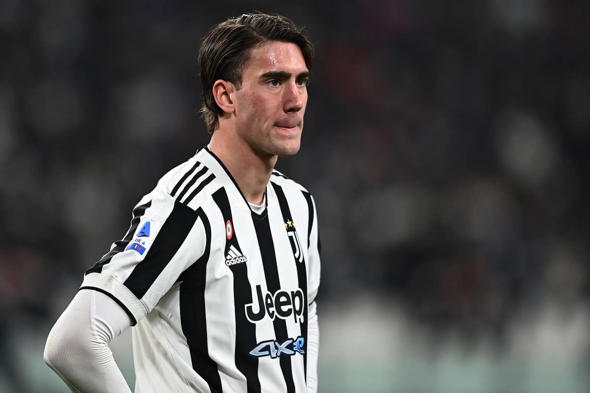 Mg Torino 06/03/2022 - campionato di calcio serie A / Juventus-Spezia / foto Matteo Gribaudi/Image Sportnella foto: Dusan Vlahovic