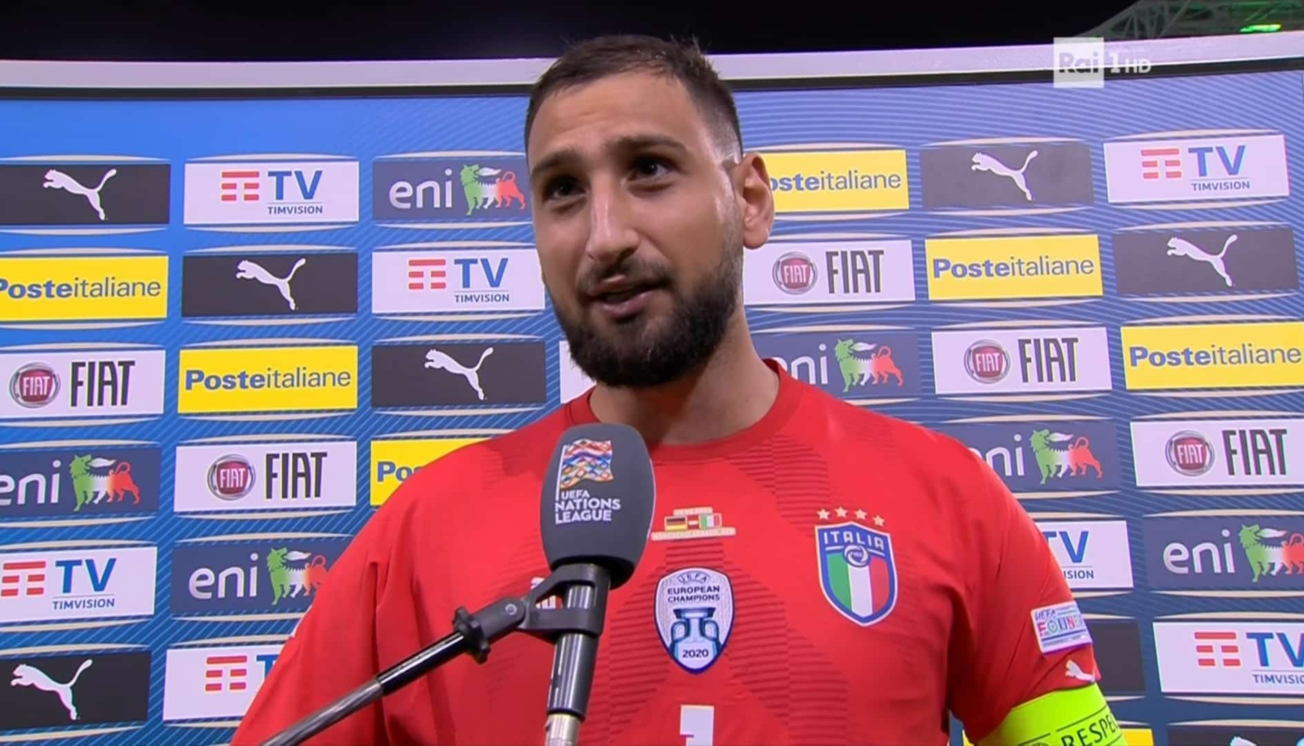Donnarumma attacca in diretta la giornalista Rai: "Non è la prima volta? Quello contro il Real era fallo"