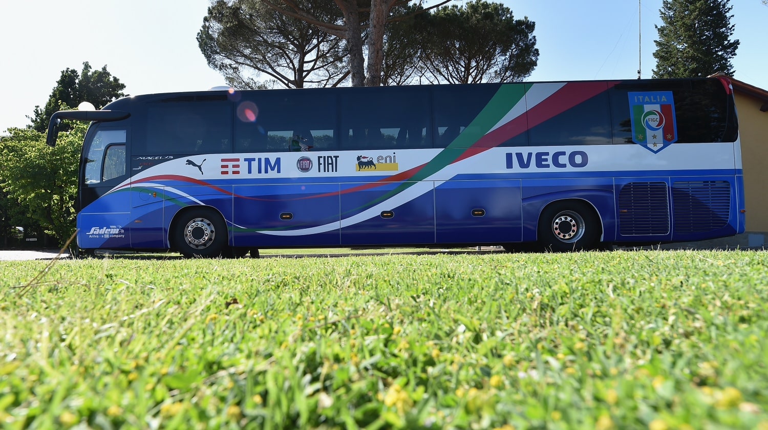 "FLORENCE, ITALY - MAY 24: Sponsor day at Coverciano on May 24, 2016 in Florence, Italy. (Photo by Valerio Pennicino/Getty Images)"