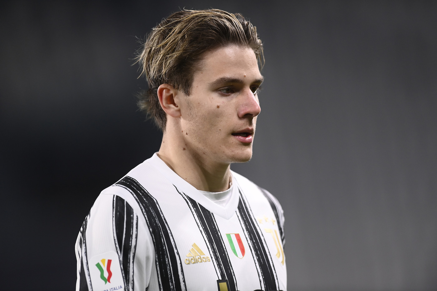 Fagioli con la maglia della Juventus