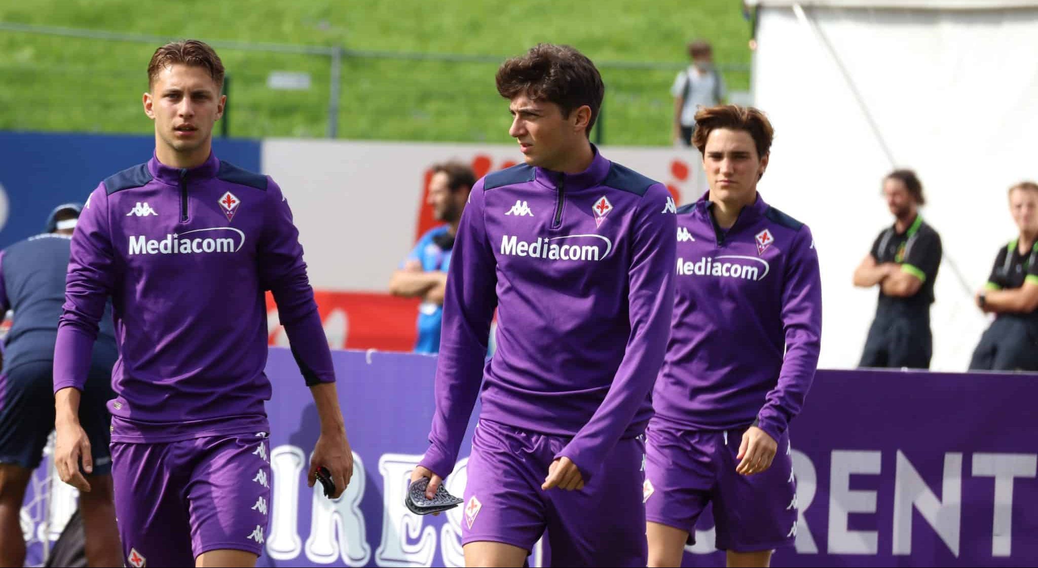 Moena, stadio Benatti, 30.07.2021, amichevole Fiorentina, foto Lisa Grelloni. Copyright Labaroviola.com