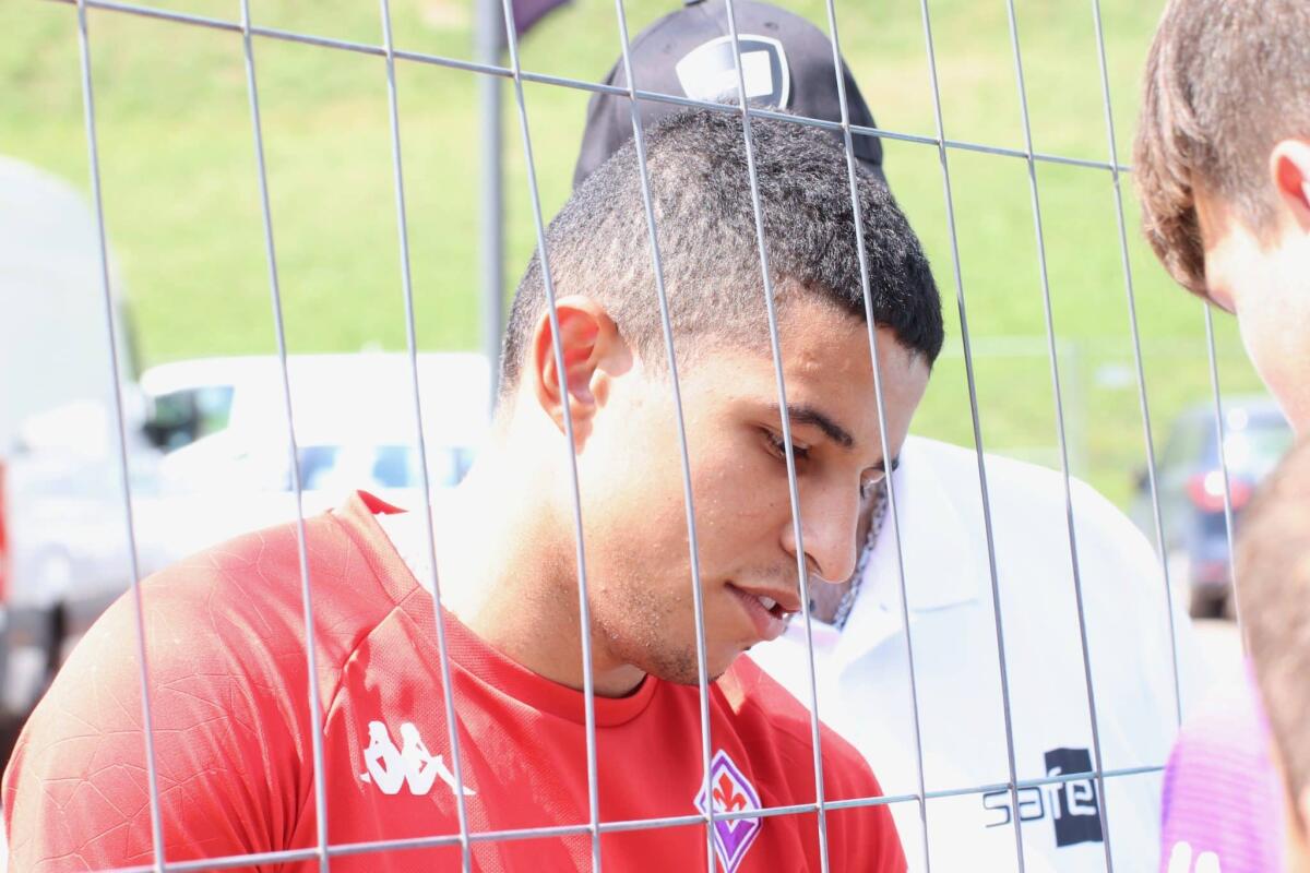 Corriere Fiorentina, esordio dal 1' per Dodò con il Gala. Jovic con Sottil e Gonzalez - Moena, stadio Benatti, 22.07.2022, Dodò, foto Lisa Grelloni. Copyright Labaroviola.com
