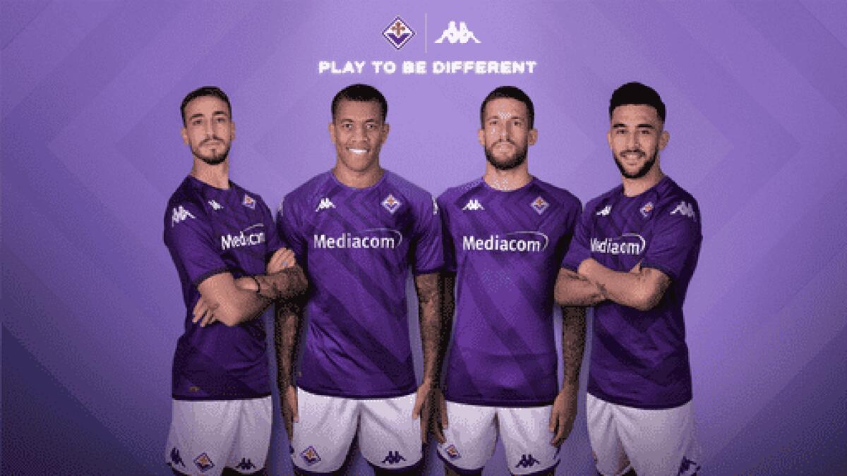 La Fiorentina presenta le nuove maglie. Super testimonial Castrovilli, Igor, Biraghi e Gonzalez - 