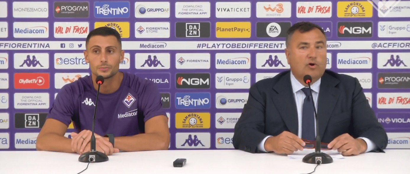 Mandragora: "Voglio esultare sotto la Fiesole. Firenze piazza ambiziosa, grande onore essere alla Fiorentina"