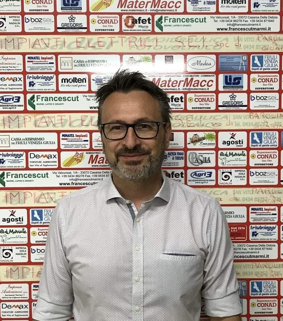 Paolo Trentin direttore sportivo Sanvitese Calcio