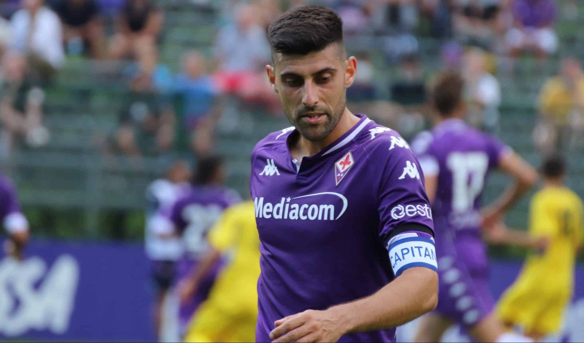 Moena, stadio Benatti, 29.07.2021, amichevole Fiorentina-Levico, foto Lisa Grelloni. Copyright Labaroviola.com