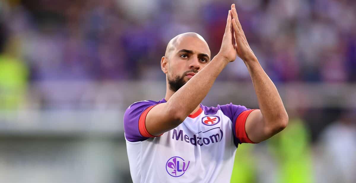 E venne il giorno in cui Amrabat zittii tutti i suoi detrattori. Spalletti, controlli la distanza tra la panchina e la tribuna del Maradona - Firenze, stadio A.Franchi, 21.05.2021, Fiorentina-Juventus, foto Lisa Guglielmi. Copyright Labaroviola.com