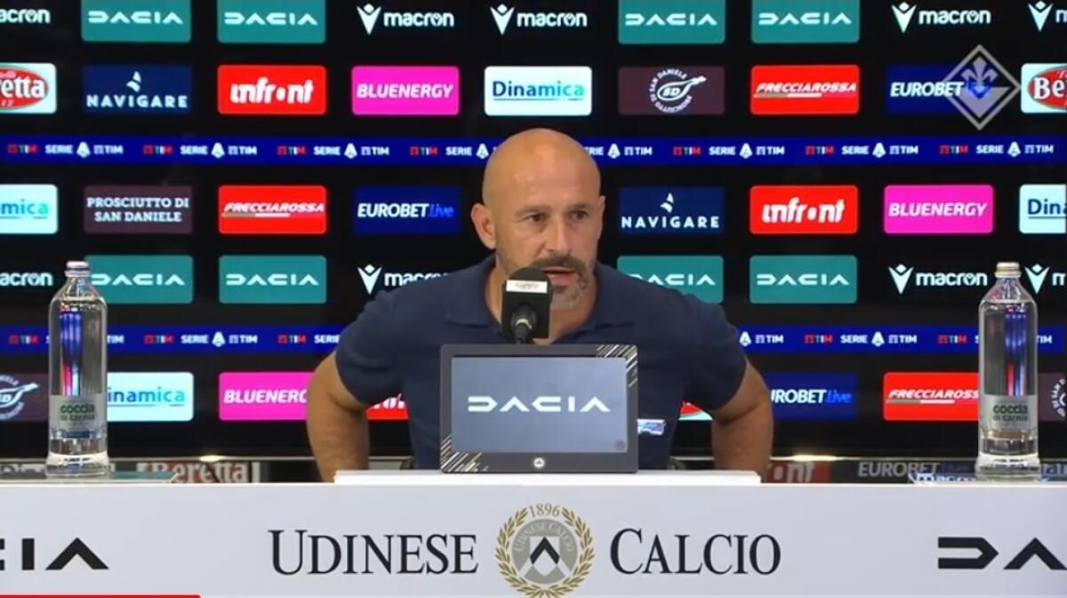 Italiano non ci sta: "Turnover e 9 cambi? Vorrei sapere qual è la formazione titolare della Fiorentina" - 