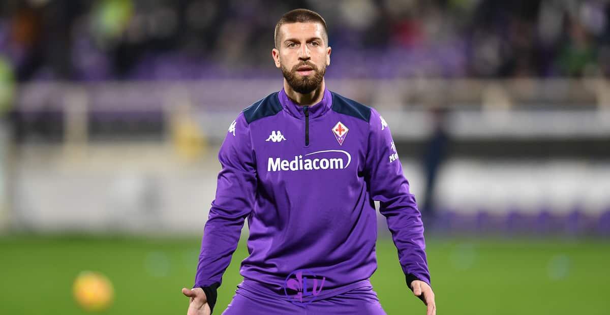 Corriere dello Sport, Lecce su Nastasic, chiede alla Fiorentina di pagare parte dell'ingaggio - Firenze, stadio A.Franchi, 05.02.2022, Fiorentina-Lazio, foto Lisa Guglielmi. Copyright Labaroviola.com