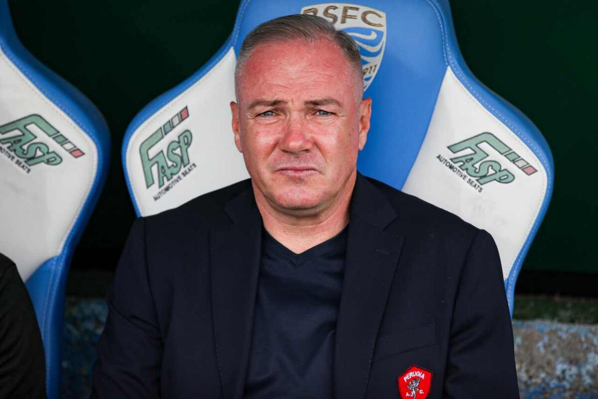 Alvini: "Vendevo suole delle scarpe fino al 2013, adesso sarò al Franchi dove andavo da bambino" - Foto Stefano Nicoli/LaPresse
14-05-2022 Brescia (Italia)
Sport Calcio
Brescia Vs Perugia - Seria B KT  2021/2022 
Stadio Rigamonti
Nella Foto: Massimiliano Alvini (allenatore Perugia)

Photo Stefano Nicoli/LaPresse
14-05-2022 
Sport Soccer
Brescia Vs