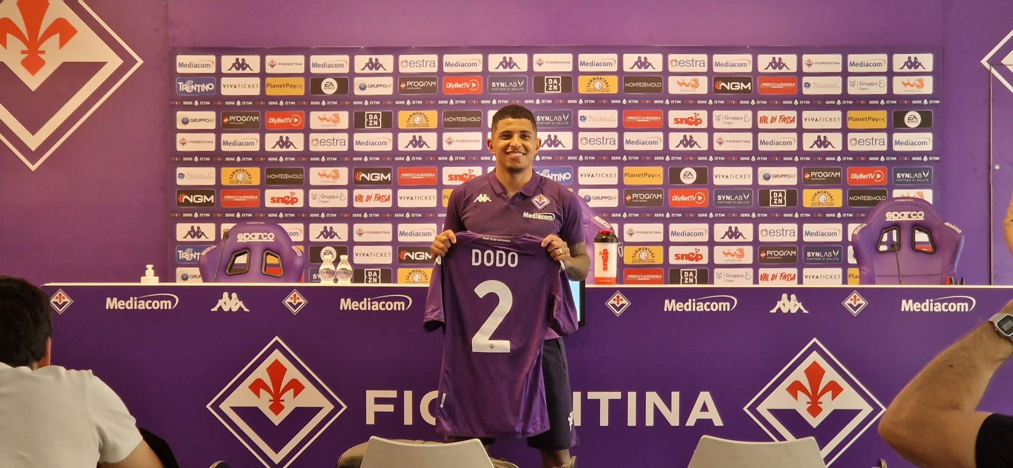 Dodò si presenta: "Vogliamo arrivare in Champions League, De Zerbi mi ha detto di venire qui"