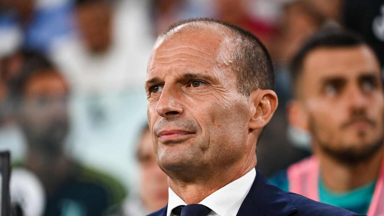 Foto Marco Alpozzi/LaPresse 15 Agosto 2022 - Torino, Italia - sport, calcio - Juventus vs Sassuolo - Campionato italiano di calcio Serie A TIM 2022/2023 - Juventus Stadium. Nella foto: Massimiliano Allegri (Juventus F.C.);August 15, 2022 Turin, Italy - sp
