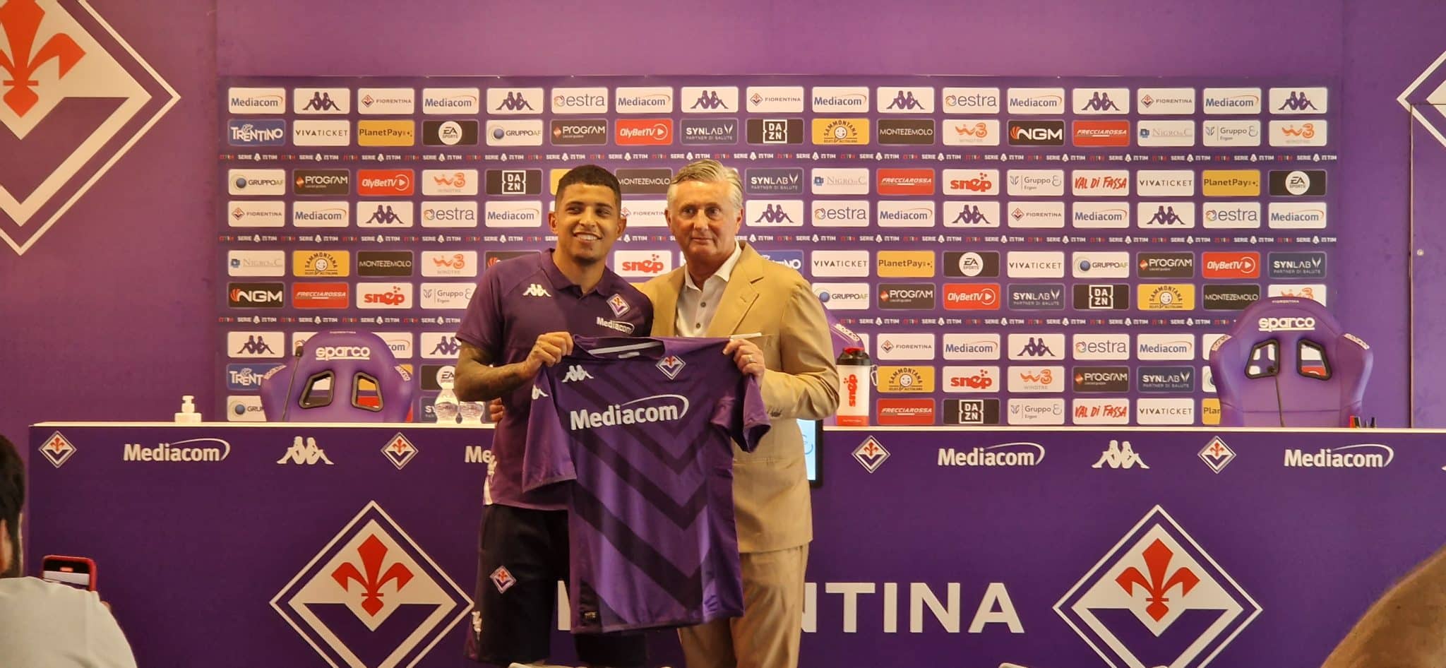 Dodò si presenta: "Vogliamo arrivare in Champions League, De Zerbi mi ha detto di venire qui"