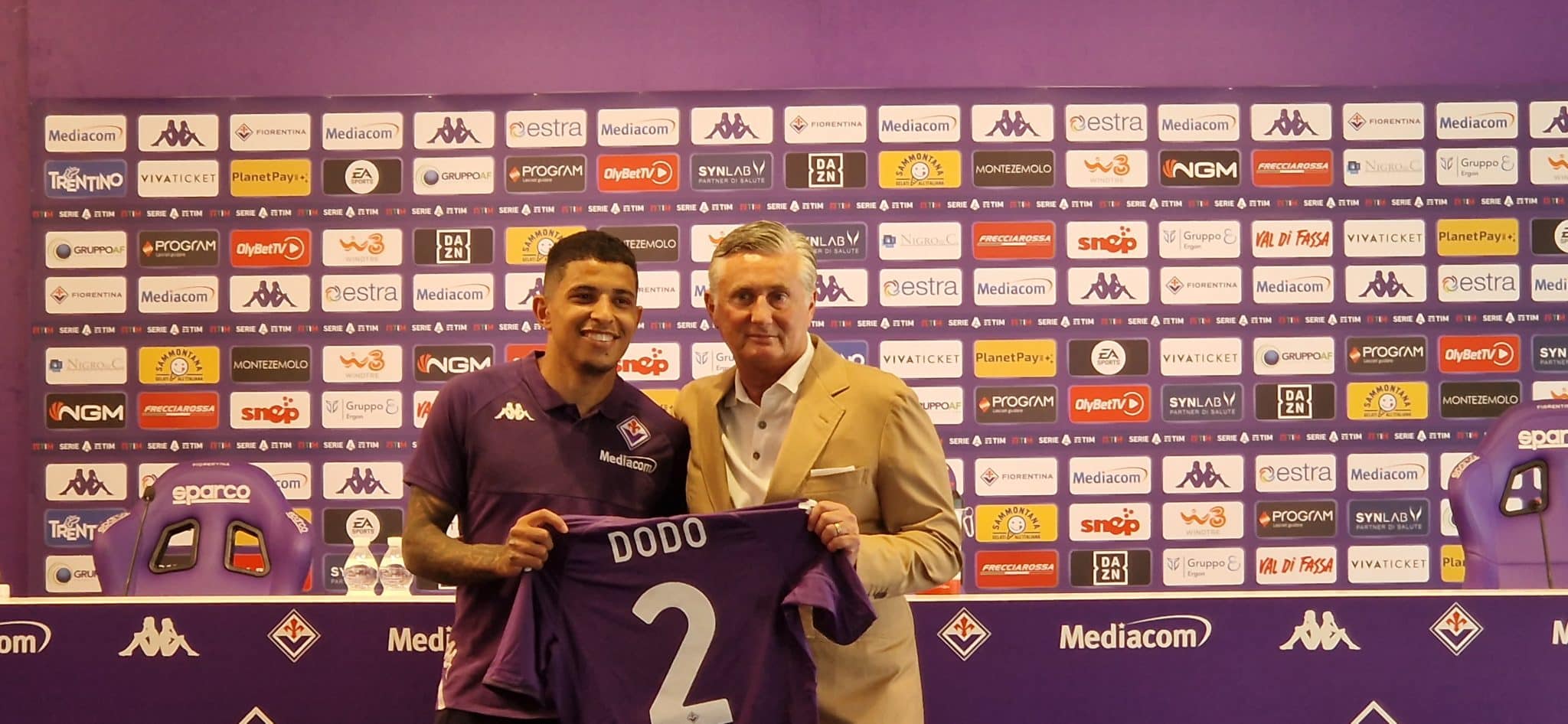Dodò si presenta: "Vogliamo arrivare in Champions League, De Zerbi mi ha detto di venire qui"