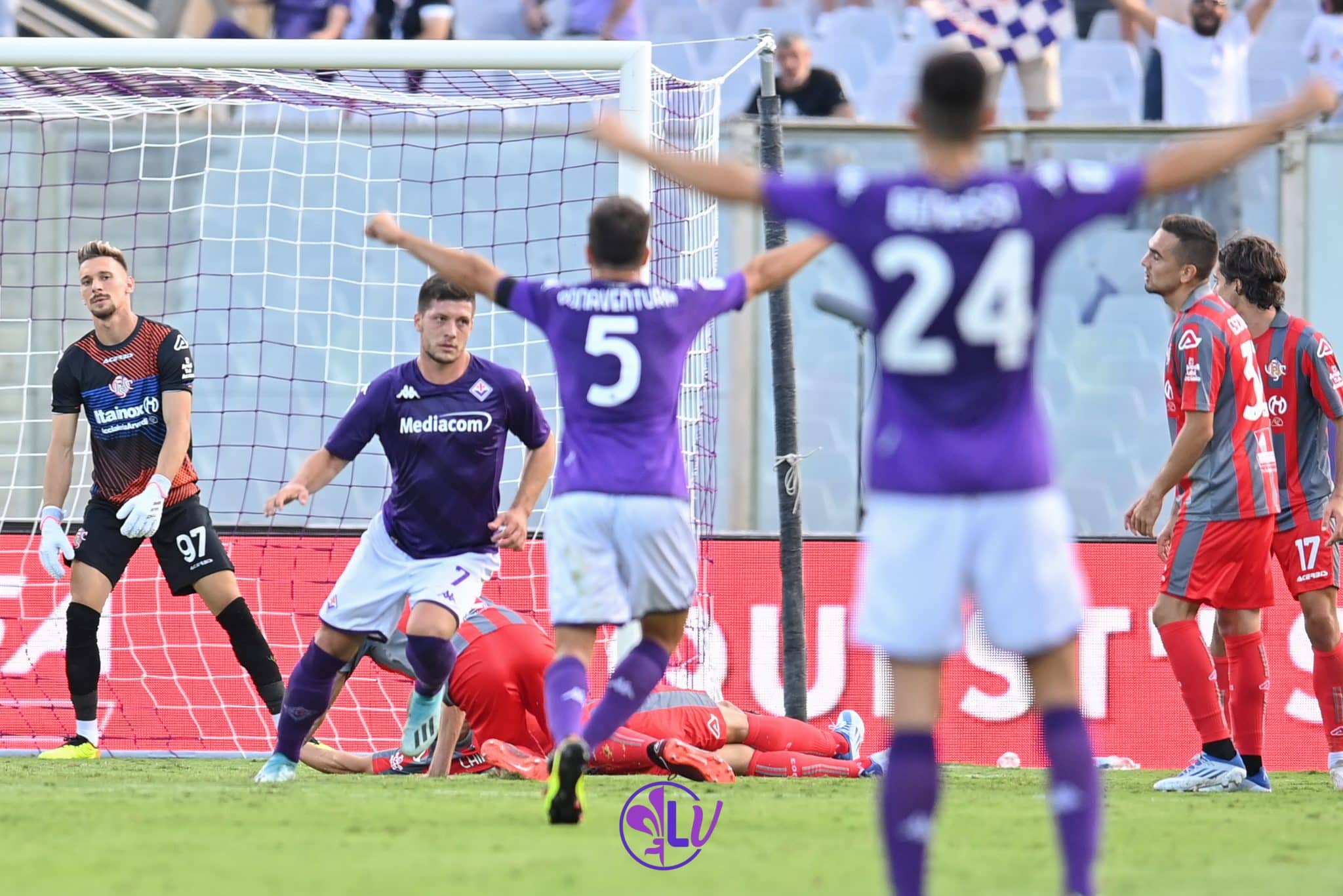 Gol di Luka Jovic (ACF Fiorentina)