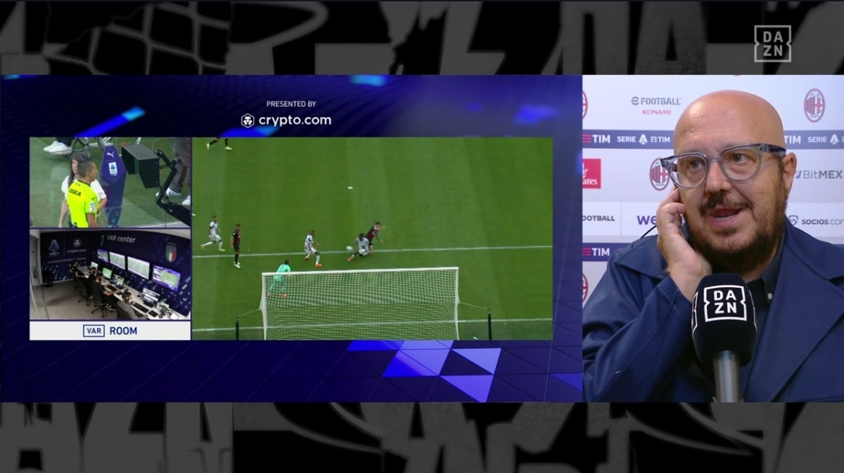 Rigore inesistente per il Milan, Marino è una furia: "Sono inferocito, intervento Var fuori logica"