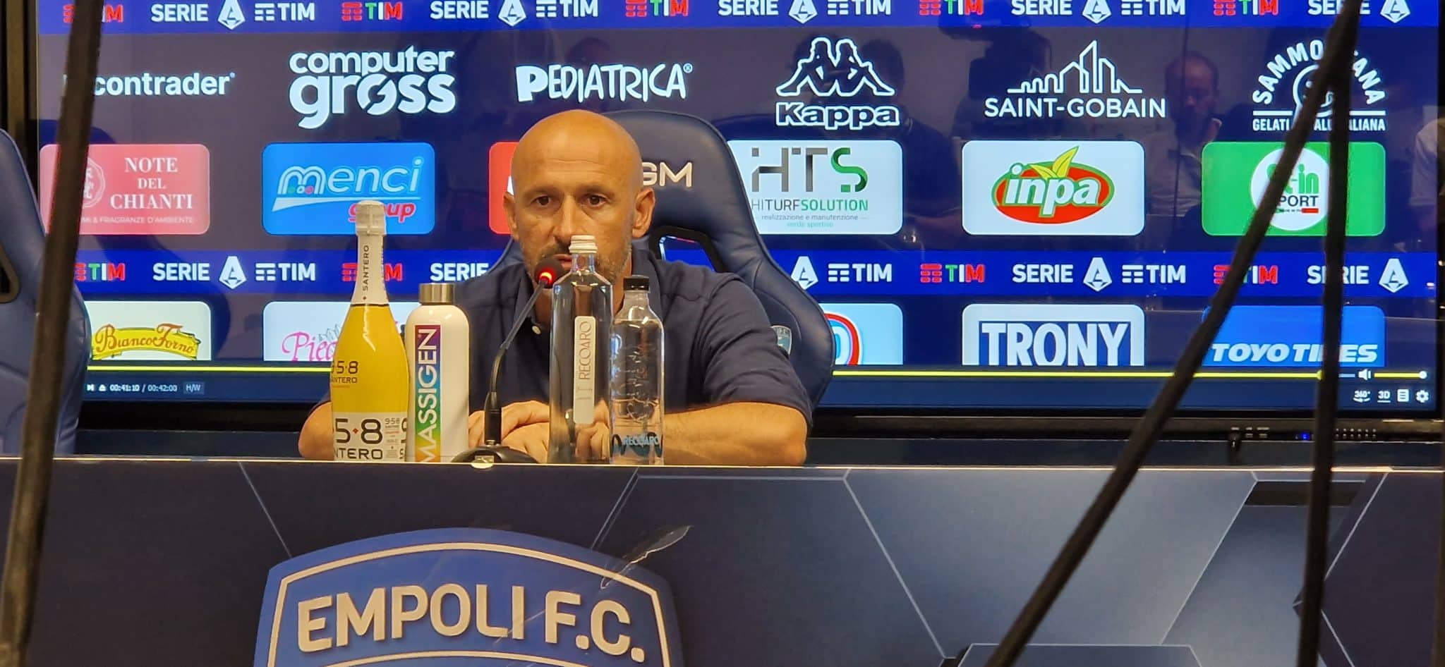 Italiano: "Dovevamo vincere. Su Dodò pensavo peggio, Ikonè deve migliorare negli ultimi metri"
