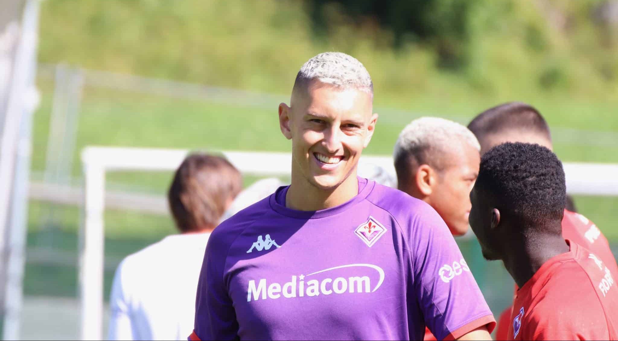 Moena, stadio Benatti, 18.07.2022, allenamento, foto Lisa Grelloni. Copyright Labaroviola.com