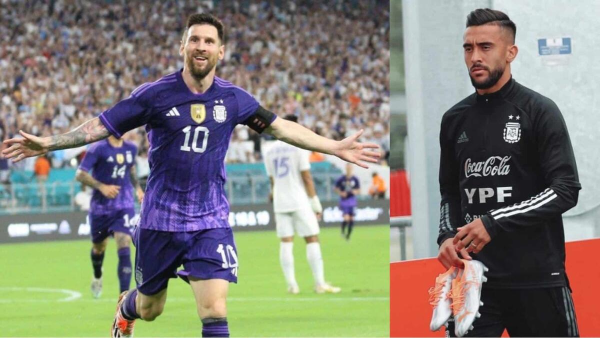 L'Argentina vince grazie alla doppietta di Messi ma Nico Gonzalez non è nemmeno in panchina - 