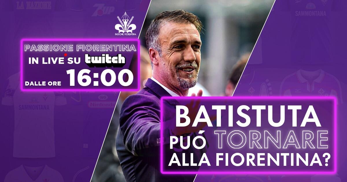 "Il processo del lunedi" su Twitch si parlerà di Batistuta che vuole tornare e della parole di Commisso - 