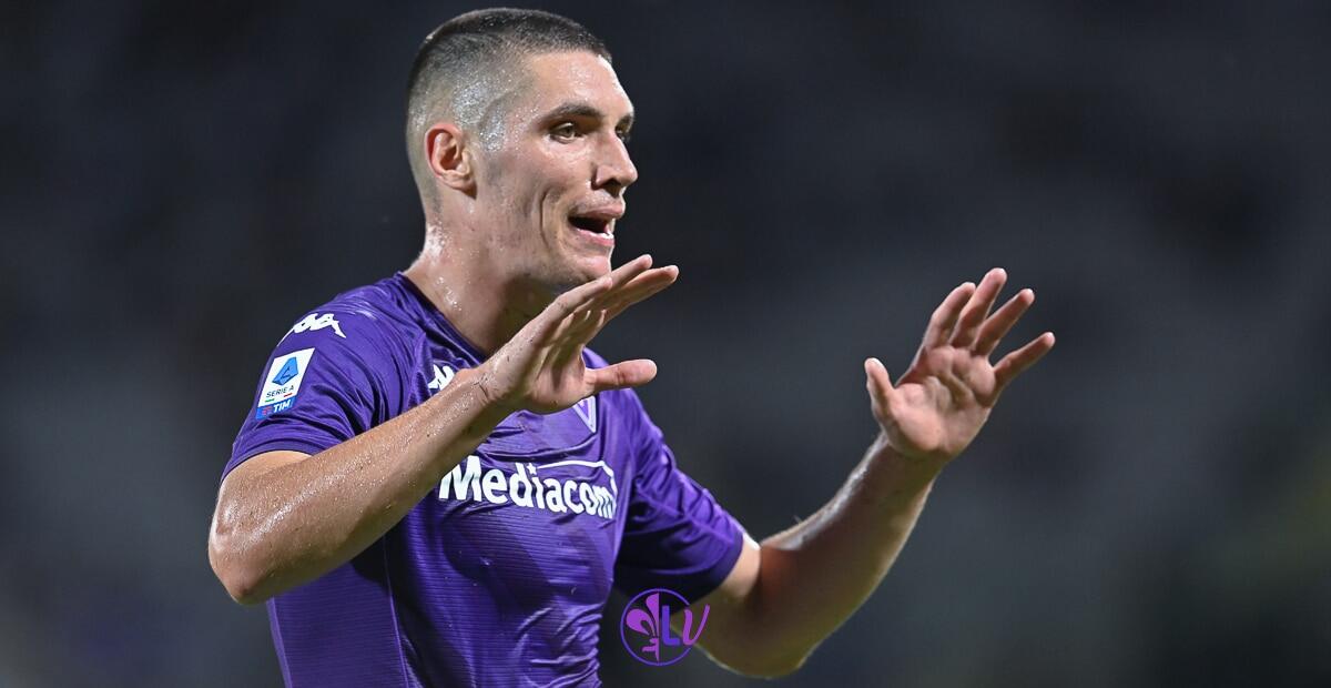 La sosta porta una bella notizia per la Fiorentina, Milenkovic sarà a disposizione contro l'Atalanta - Firenze, stadio A.Franchi, 28.08.2022, Fiorentina-Napoli, foto Lisa Guglielmi. Copyright Labaroviola.com