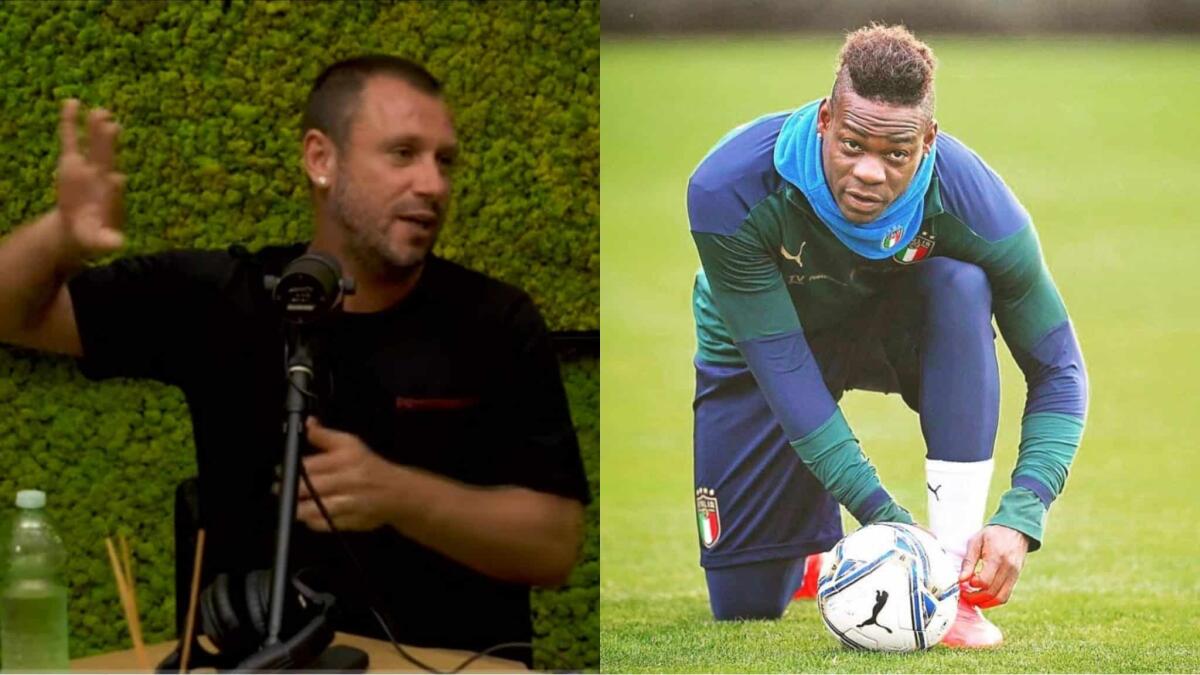 Cassano: "Fossi la Fiorentina prenderei Balotelli, è ancora l'attaccante italiano più forte che c'è" - 