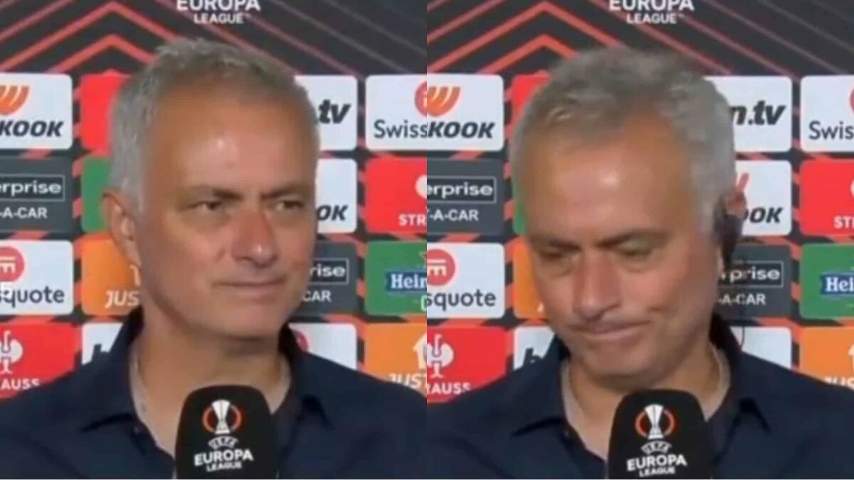 Mourinho si presenta a Sky Sport e come prima cosa chiede: "Cosa ha fatto la Fiorentina? Perso?" - 