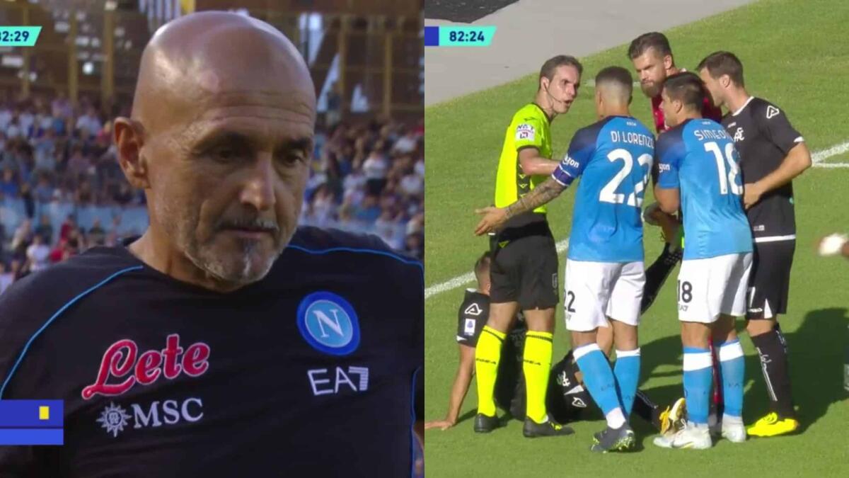 Reca si fa male e i tifosi del Napoli cantano "Devi Morire". Sono gli stessi delle morali fatte a Firenze - 