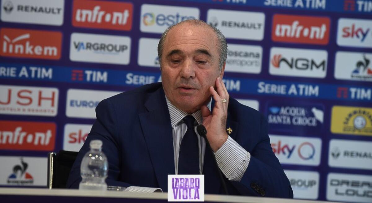 Commisso rivela: "Sono stato veramente male, non auguro a nessuno quello che ho vissuto io" - Firenze, stadio Franchi, 06/06/2019, presentazione Rocco B. Commisso, foto Fiorenzo Sernacchioli. Copyright Labaroviola.com