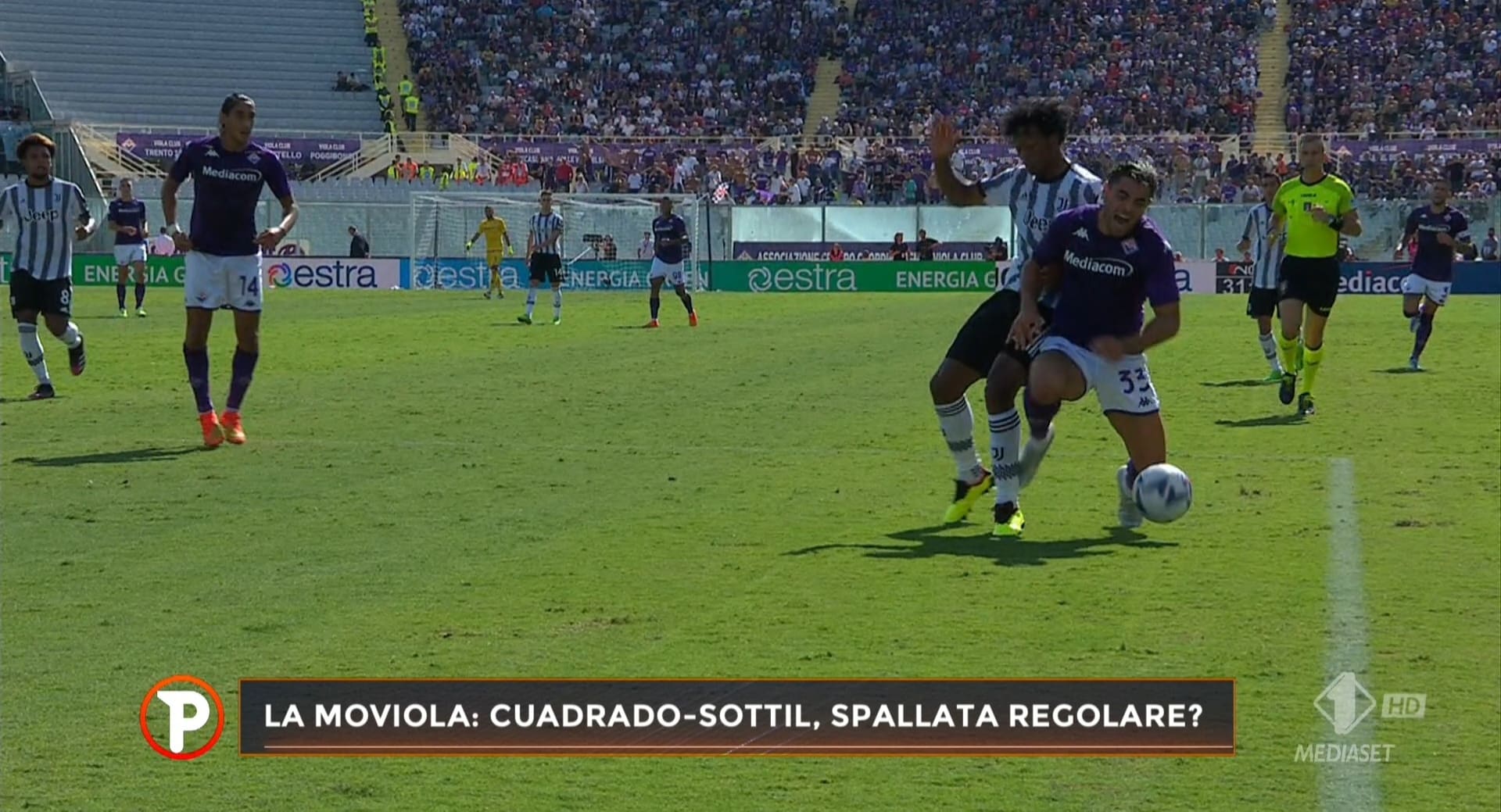 Trevisani non ha dubbi: "Inquietante che non sia stato fischiato rigore per il fallo di Cuadrado su Sottil"