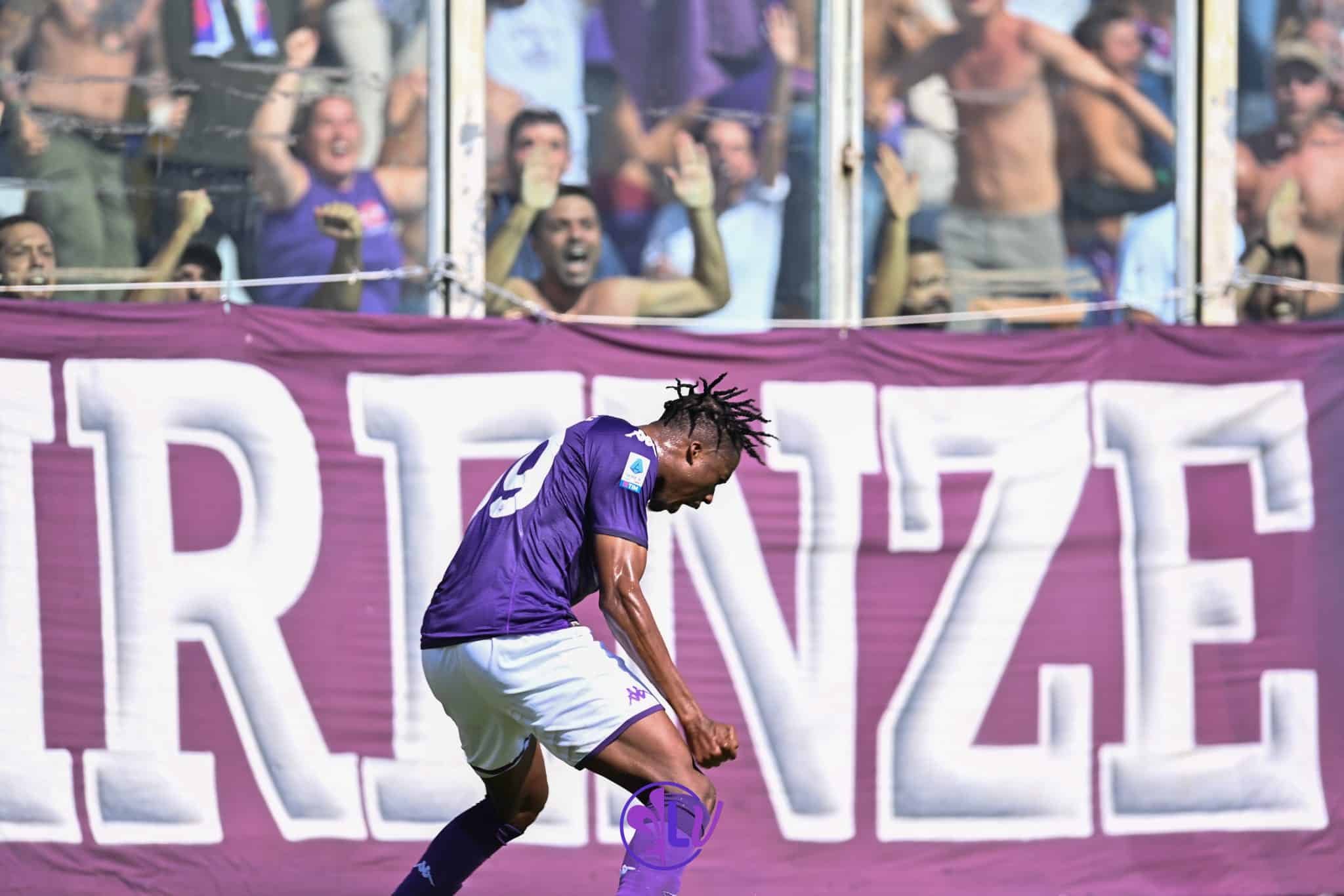 Esultanza Christian Michael Kouakou Kouamé (ACF Fiorentina)