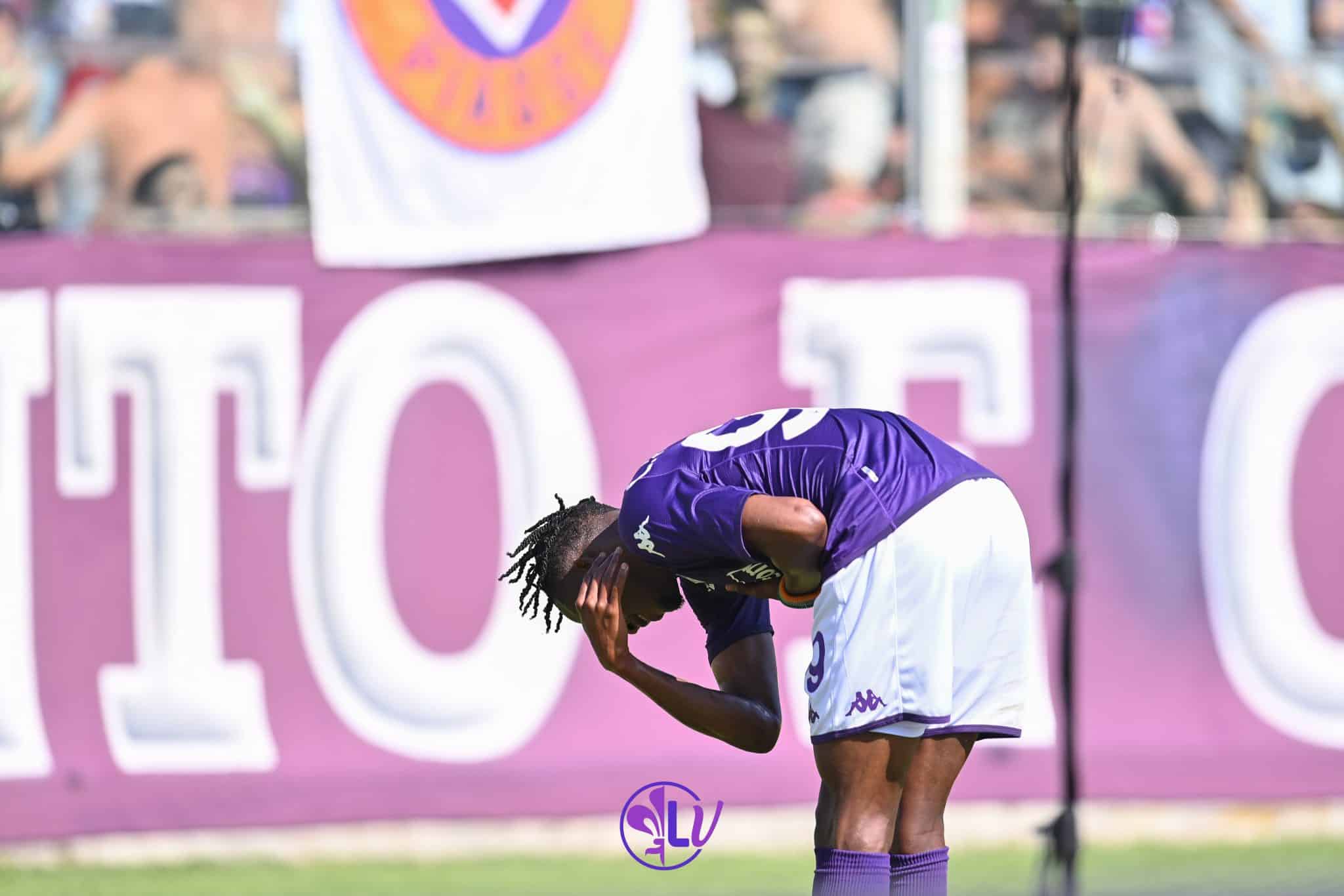 Esultanza Christian Michael Kouakou Kouamé (ACF Fiorentina)