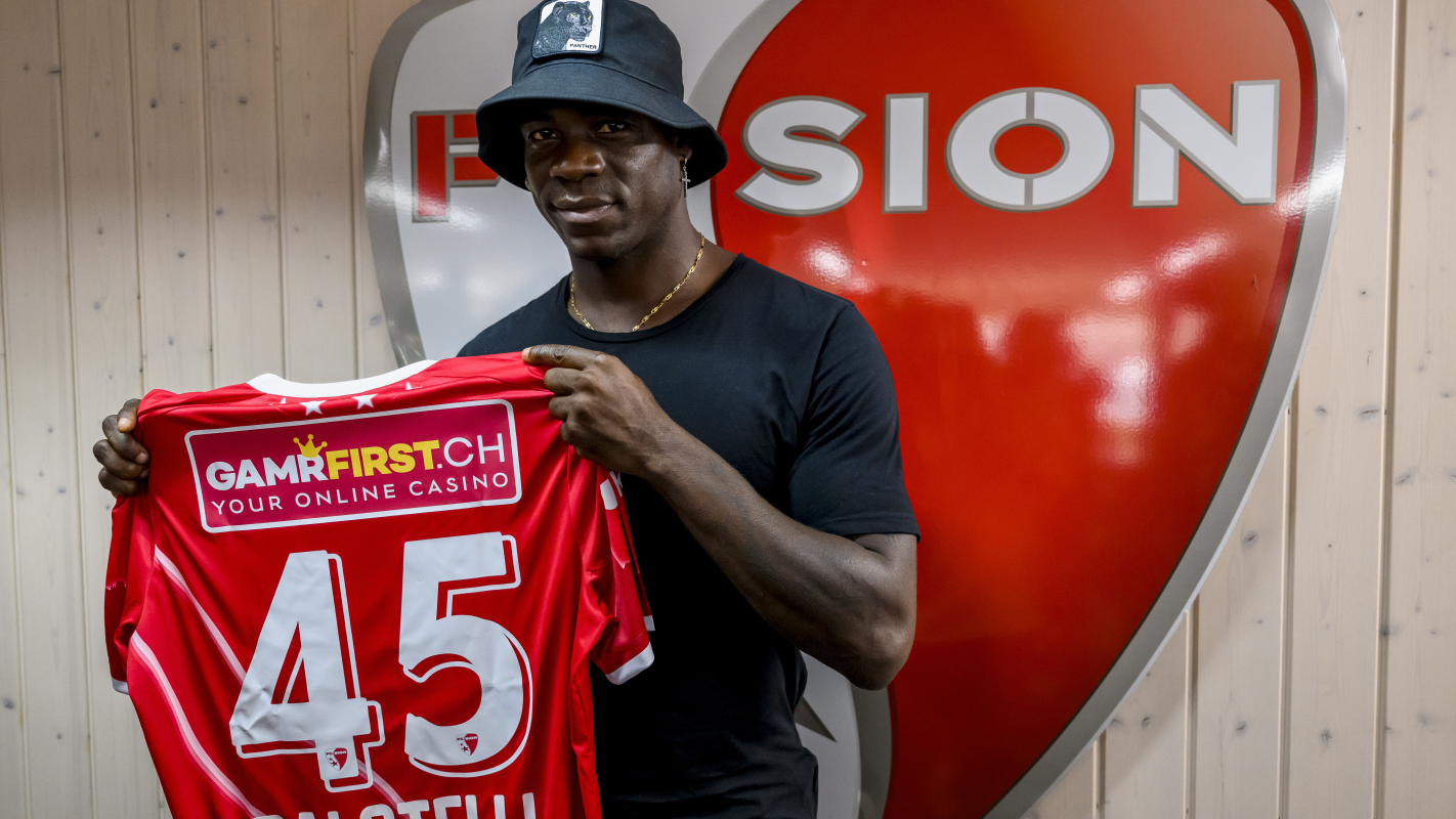 Balotelli non si è ambientato in Svizzera al Sion, a gennaio può andare al Cagliari in serie B