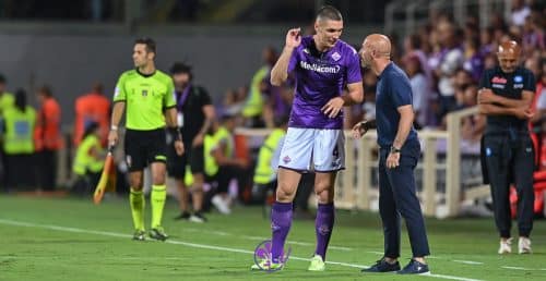 Firenze, stadio A.Franchi, 28.08.2022, Fiorentina-Napoli, foto Lisa Guglielmi. Copyright Labaroviola.com
