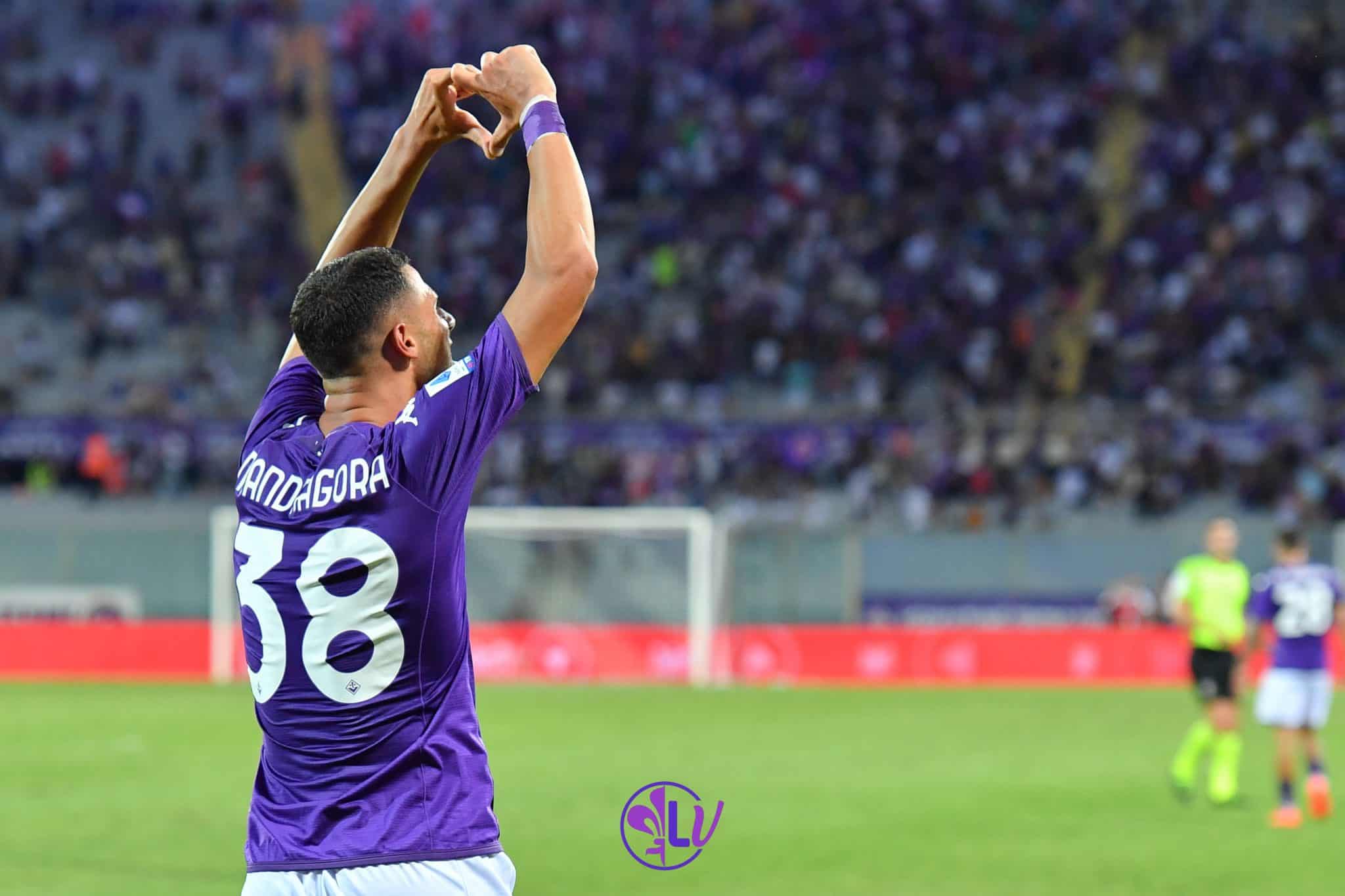Esultanza Rolando Mandragora (ACF Fiorentina)
