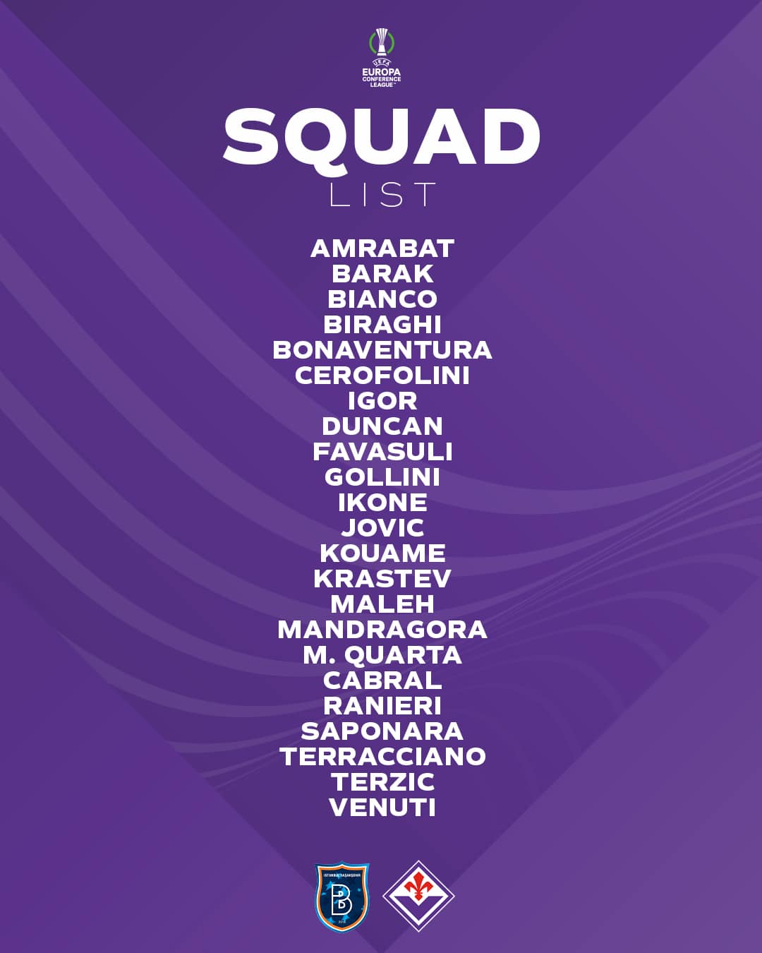 I convocati della Fiorentina, Nico Gonzalez e Sottil non ci saranno, non partono per la Turchia