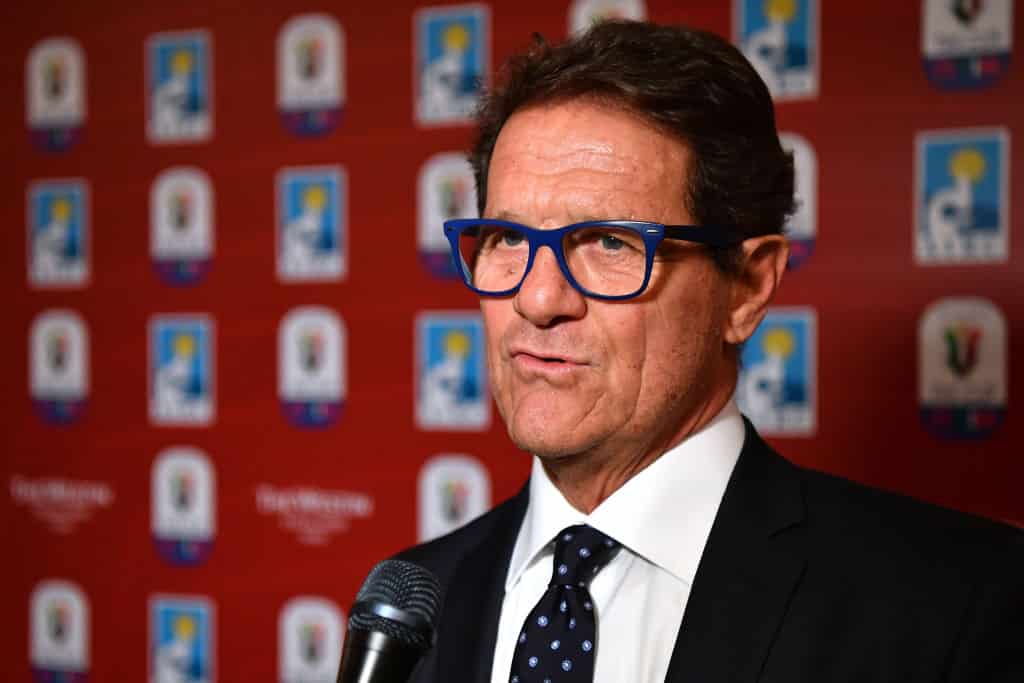 ROME, ITALY - MAY 13: Fabio Capello attends during the Charity Gala Dinner on May 13, 2019 in Rome, Italy. (Photo by Valerio Pennicino/Getty Images for Lega Serie A)