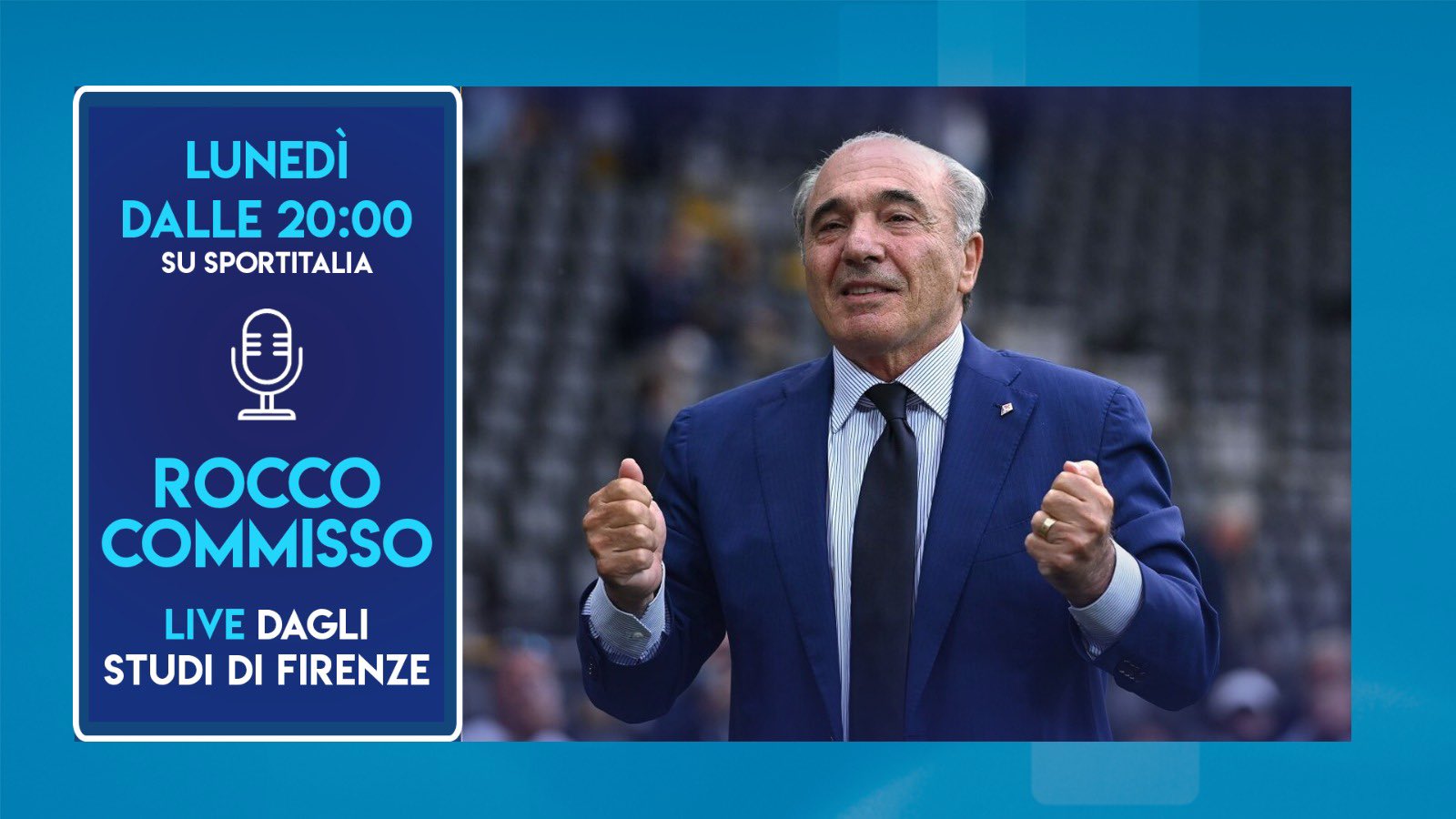Sarà Alfredo Pedullà a intervistare Commisso lunedi sera in diretta su Sportitalia dalle ore 20