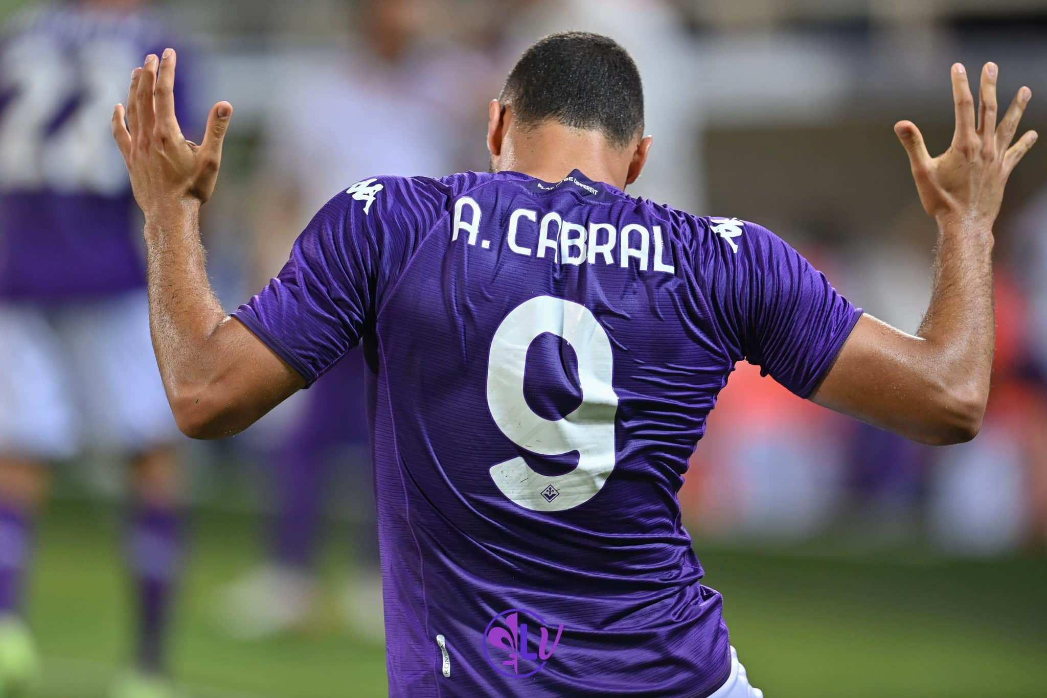 Esultanza Arthur Cabral (ACF Fiorentina)