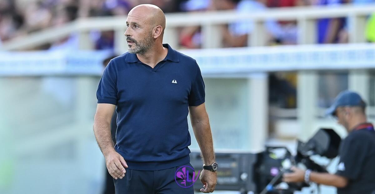 Italiano: "Aggiunti 3 punti ad una classifica che non ci piaceva. Dobbiamo perfezionare il 4-2-3-1" - Firenze, stadio A.Franchi, 14.08.2022, Fiorentina-Cremonese, foto Lisa Guglielmi. Copyright Labaroviola.com